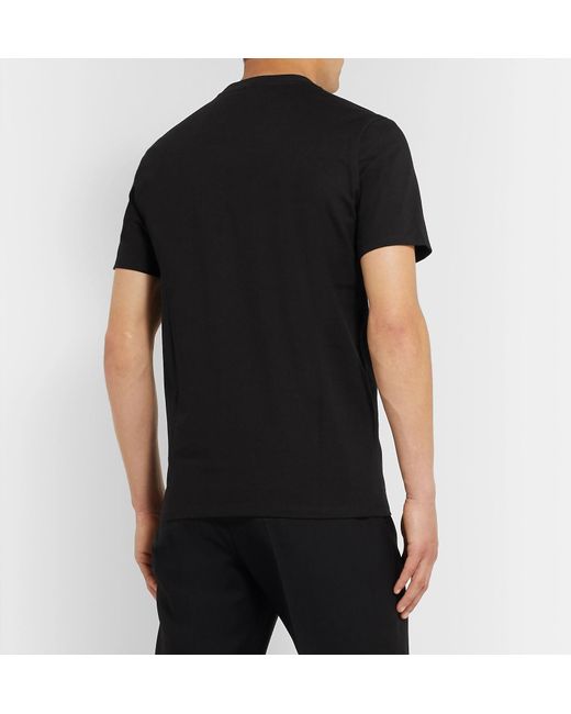 Givenchy Glow-in-the-dark Logo-print Cotton-jersey T-shirt