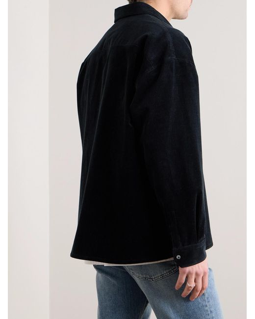 FRAME Blue Corduroy Jacket for men