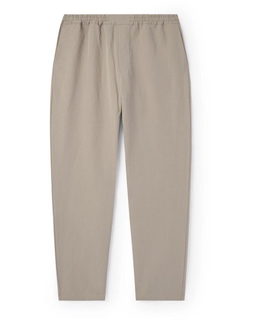 A Kind Of Guise Natural Banasa Straight-leg Cotton And Linen-blend Trousers for men