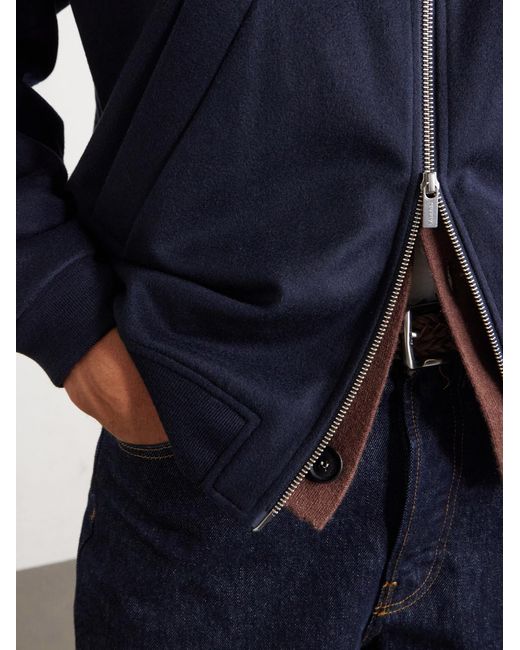 Barena Blue Cashmere Jacket for men