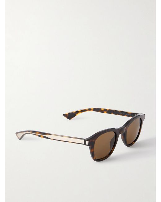 Saint Laurent Multicolor Panthos Round-Frame Acetate Sunglasses for men