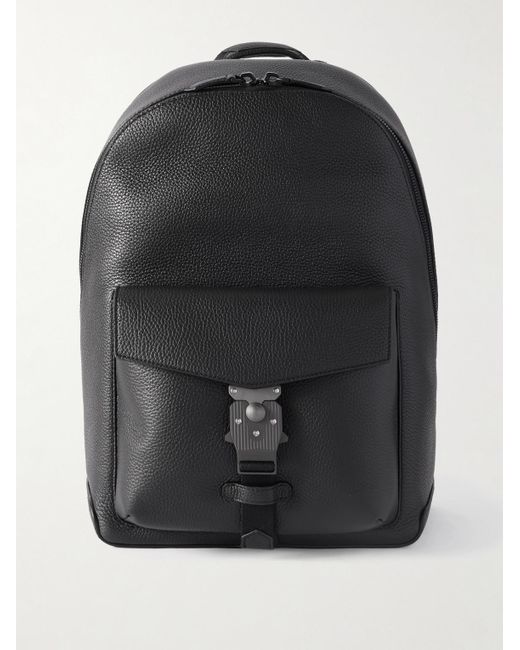 Montblanc M-Lock 4810 Rucksack aus vollnarbigem Leder in Black für Herren