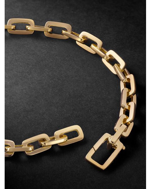 SHAY Black Gold Diamond Chain Bracelet for men