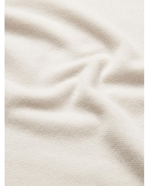 Loro Piana Multicolor Slim-Fit Baby Cashmere Sweater for men