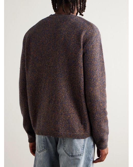 Massimo Alba Purple Chad Wool Sweater for men