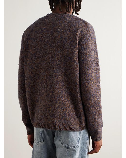 Massimo Alba Purple Chad Wool Sweater for men