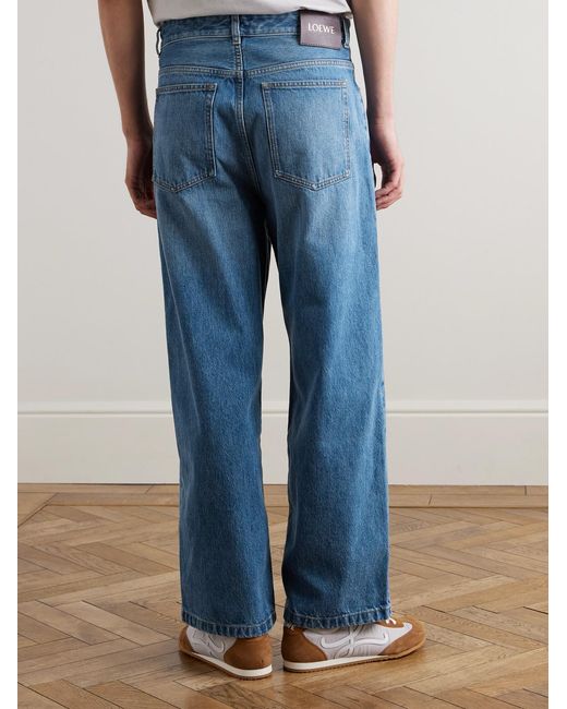 Loewe Blue Straight-Leg Jeans for men