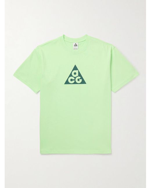 Nike ACG T-Shirt aus "Dri-FIT"-Material mit Logoprint in Green für Herren