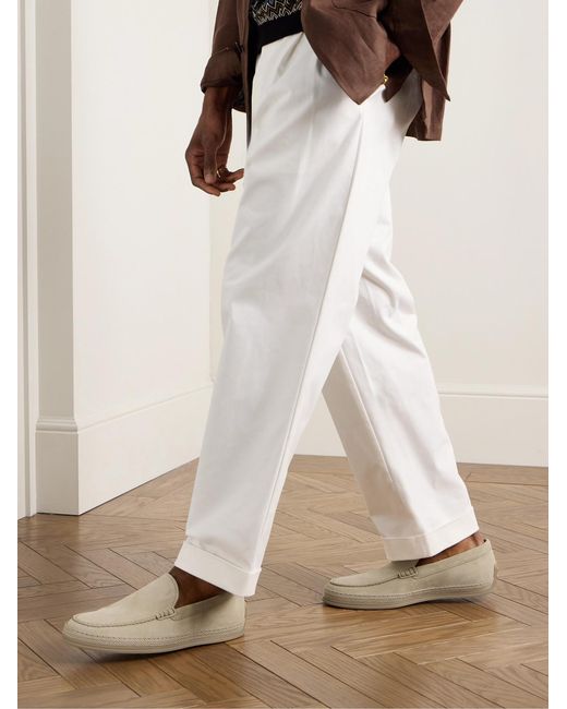 Tod's Natural Suede Espadrilles for men