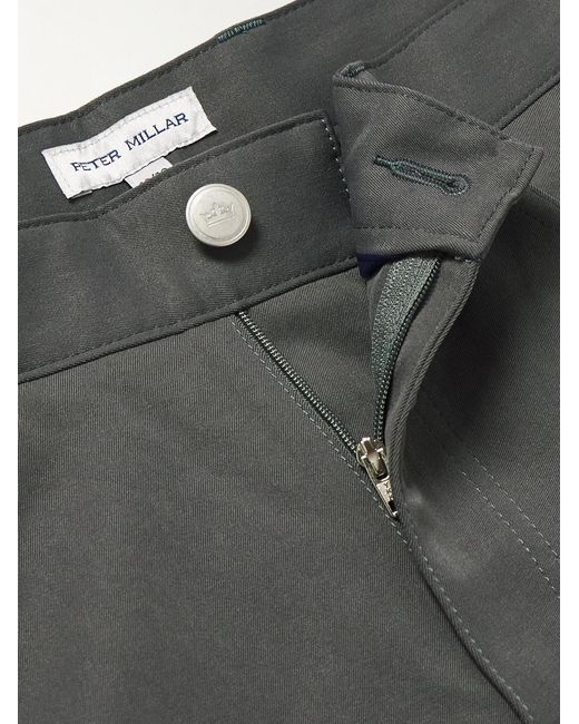 Peter Millar Gray Eb66 Slim-fit Straight-leg Tech-twill Golf Trousers for men
