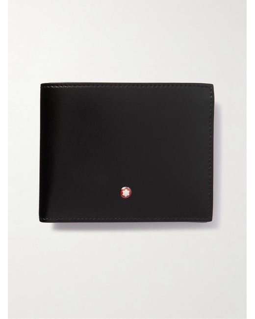 Montblanc Black Meisterstück Leather Billfold Wallet for men