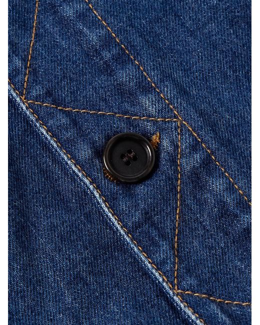 Denim Trucker Jacket di Givenchy in Blue da Uomo