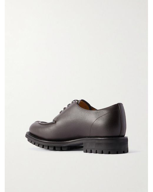 Berluti Black New Oslo Full-Grain Leather Derby Shoes for men
