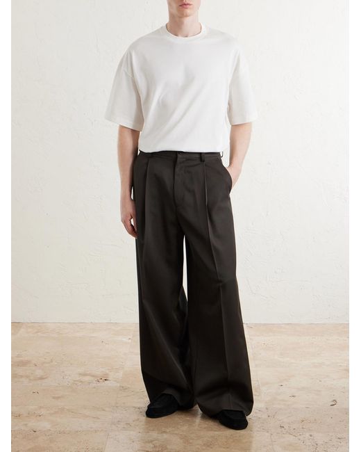 Jil Sander White Cotton-Jersey T-Shirt for men