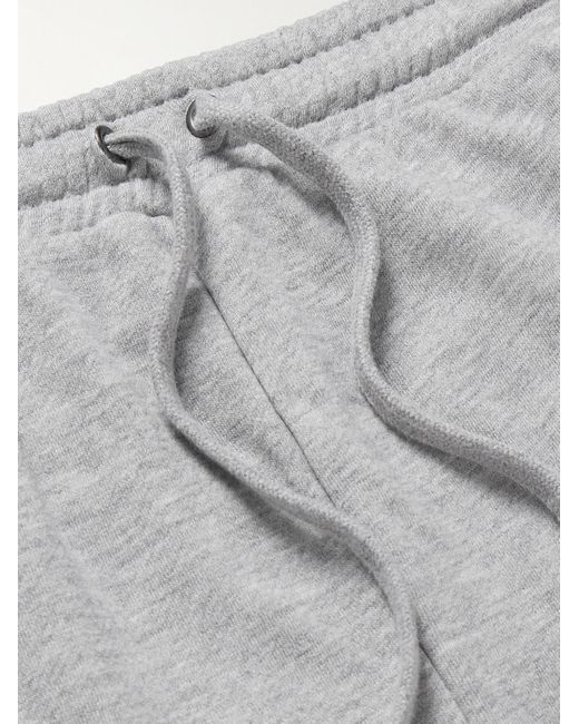 Derek Rose Gray Quinn 1 Tapered Cotton And Modal-Blend Jersey Sweatpants for men