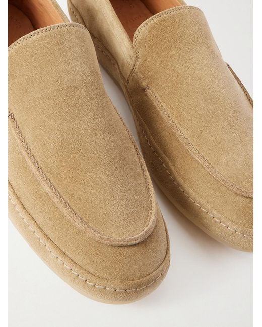 Officine Creative Natural Line 001 Suede Loafers for men