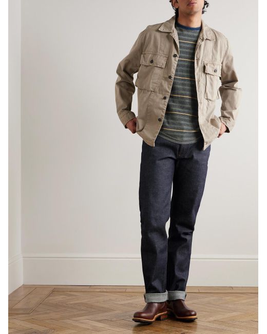 A.P.C. Blue New Standard Regular-Fit Dry Selvedge Denim Jeans for men