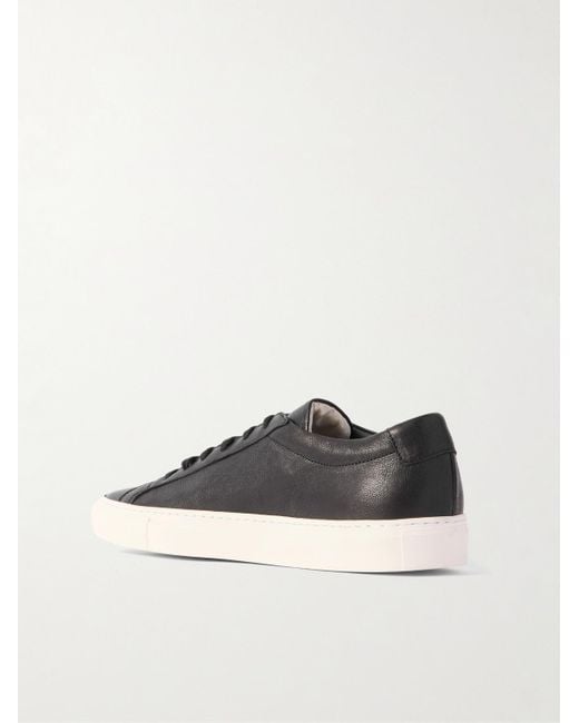Common Projects Summer Achilles Sneakers aus Leder in Black für Herren