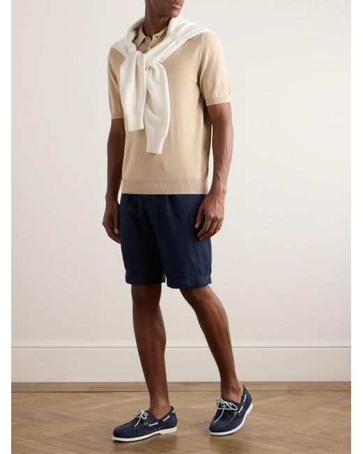 Boglioli Natural Cotton Polo Shirt for men