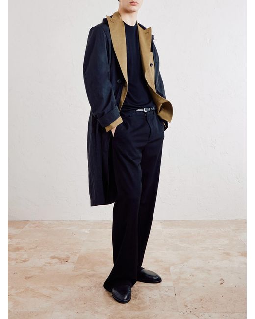 Zegna Black Wool T-shirt for men