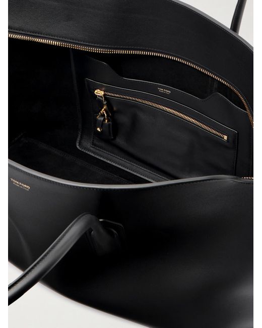 Tom Ford Alexander East West Tote aus Leder in Black für Herren