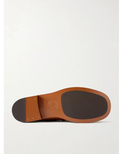 Dries Van Noten White Suede Loafers for men