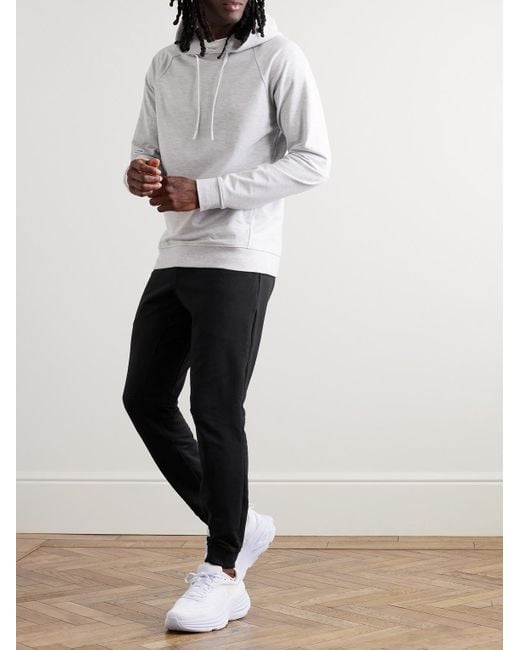 Pantaloni sportivi a gamba affusolata in jersey stretch City Sweat di lululemon athletica in Black da Uomo