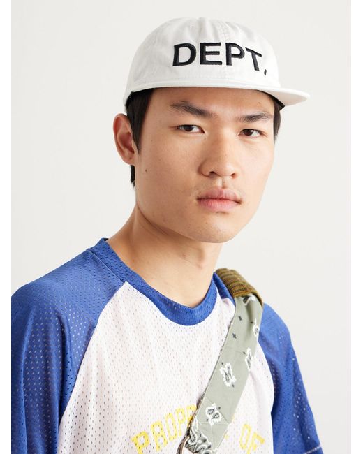 GALLERY DEPT. Natural Logo-Embroidered Cotton-Twill Baseball Cap for men