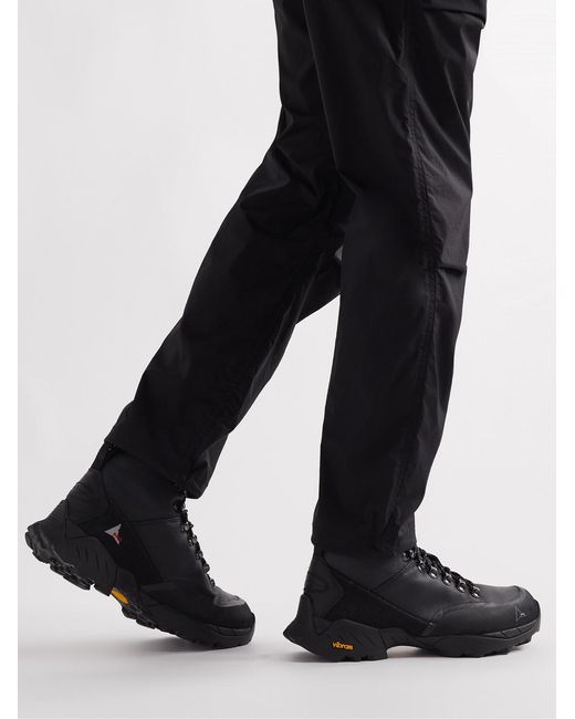 Roa Black Andreas Leather Hiking Boots for men