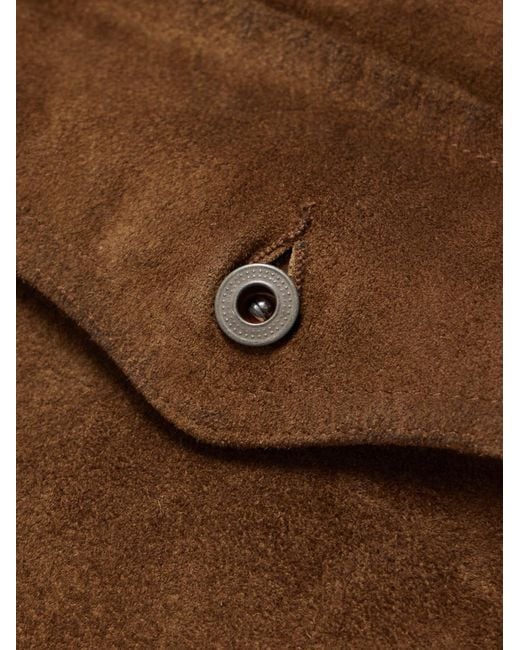 Suede Jacket di RRL in Brown da Uomo