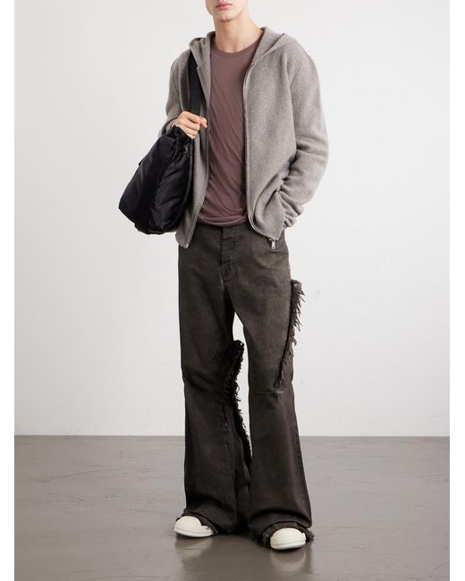 Rick Owens Pink Double Cotton T-Shirt for men