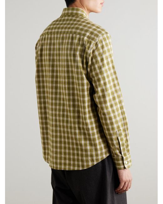 NN07 Metallic Deon 5465 Organic Cotton-Flannel Shirt for men