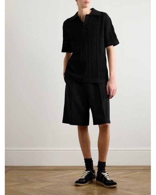 Polo di Jil Sander in Black da Uomo