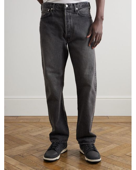 Orslow Gray 105 Straight-Leg Jeans for men
