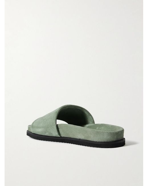 Mr P. Green David Regenerated Suede By Evolo Sandals for men