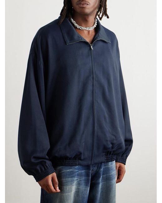 Acne Blue Olando Twill Blouson Jacket for men