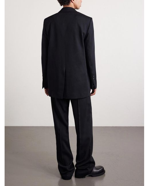 Rick Owens Black Wool Blazer for men