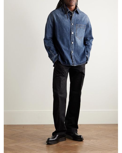 Givenchy Blue Denim Overshirt for men