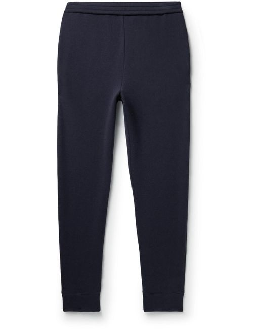 The Row Lusaka Tapered Virgin Wool Sweatpants in Blue for Men | Lyst