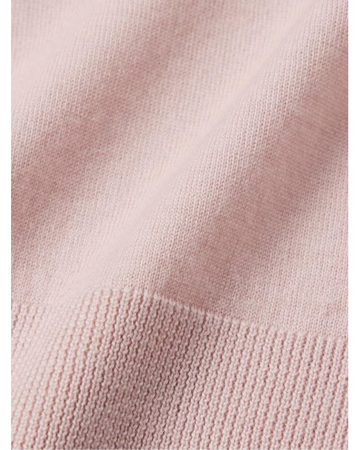 Gabriela Hearst Pink Palco Merino Wool Sweater for men