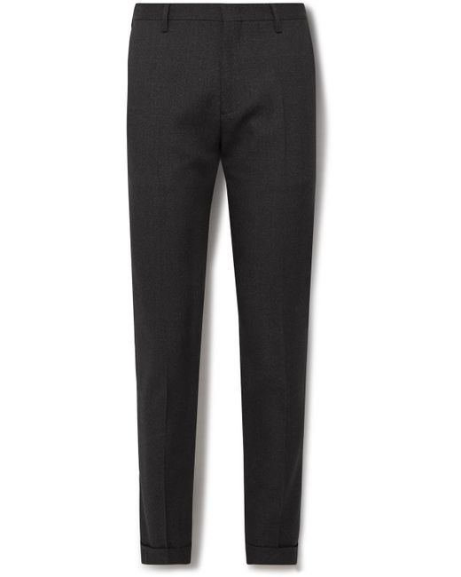 Paul Smith Black Slim-fit Straight-leg Wool Suit Trousers for men