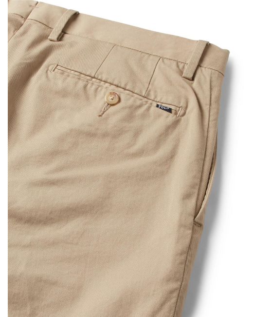Polo Ralph Lauren Natural Slim-Fit Stretch-Cotton Twill Chinos for men