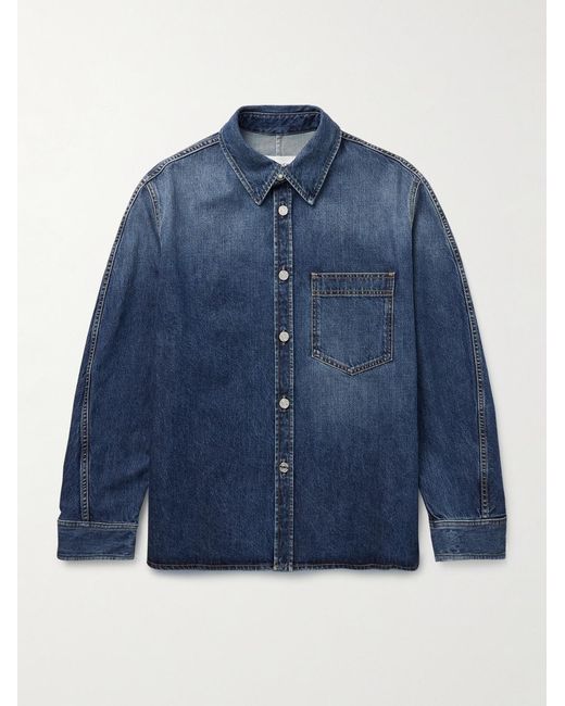 Givenchy Blue Denim Overshirt for men
