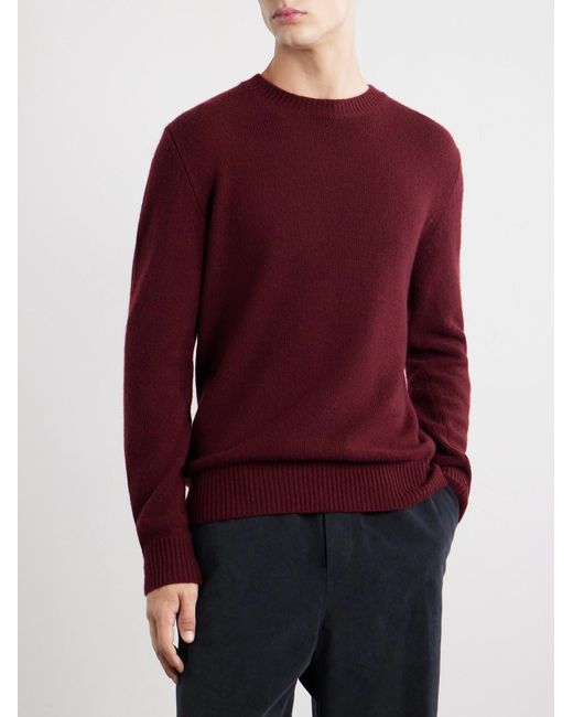 Barena Red Cashmere Sweater for men