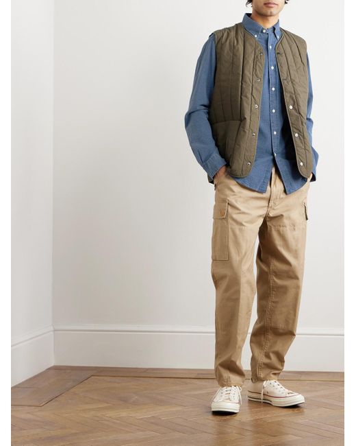 Polo Ralph Lauren Blue Cotton-Seersucker Shirt for men