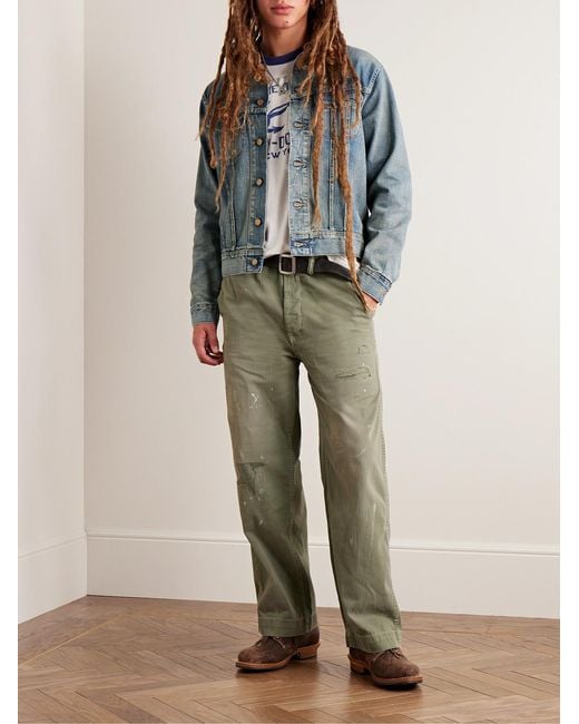RRL Blue Denim Jacket for men