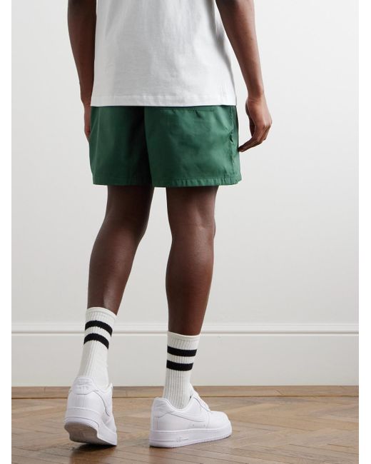 Nike Green Club Flow Straight-leg Shell Shorts for men