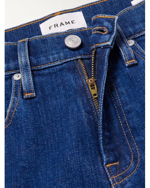 FRAME Blue L'homme Slim-fit Denim Jeans for men