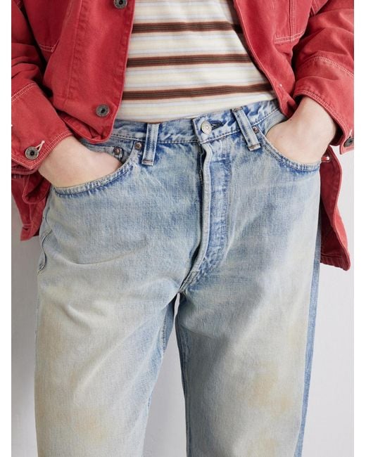 Fullcount Blue Santa Monica 0105w-1354 Straight-leg Jeans for men
