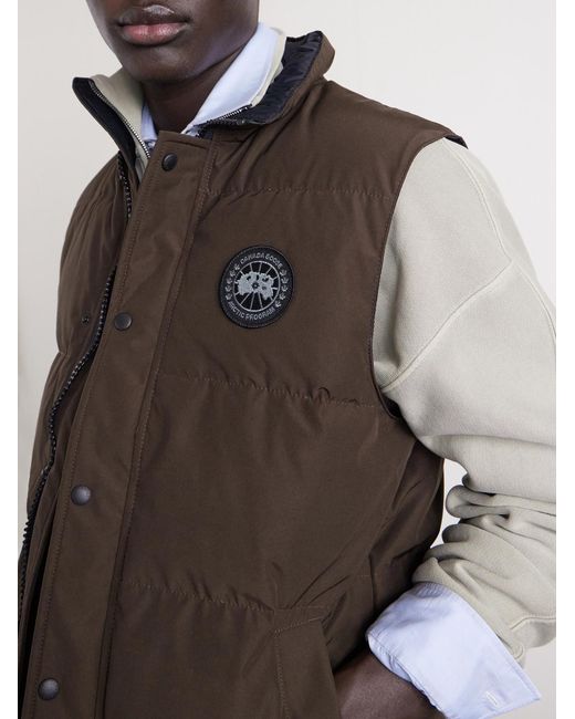 Canada Goose Brown Vests for men